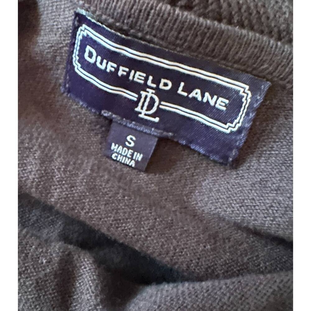 Duffield Lane Small Sweater Black Ruffle Sleeve - Picture 6 of 9